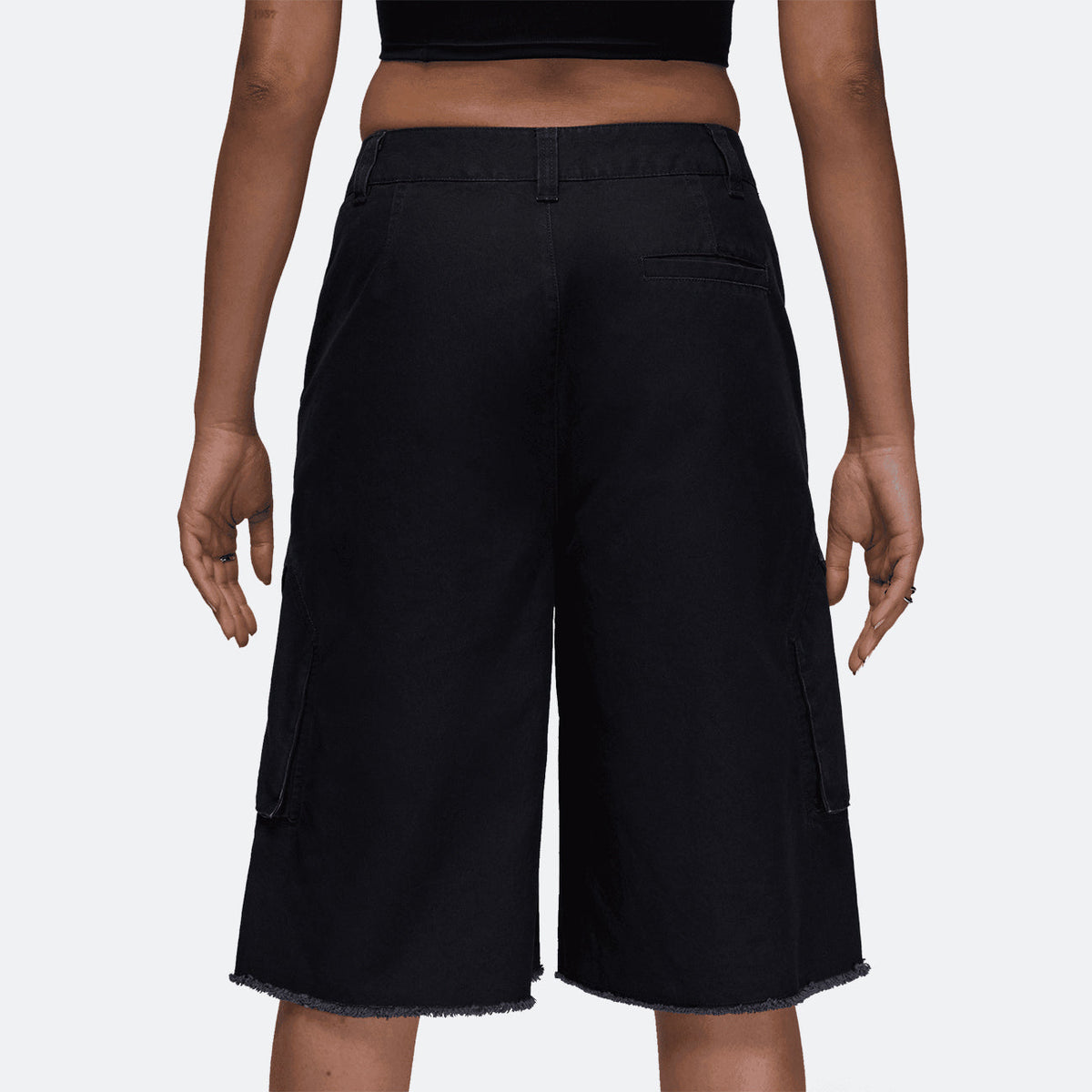 W Jordan Flight Chicago Big Shorts - Black