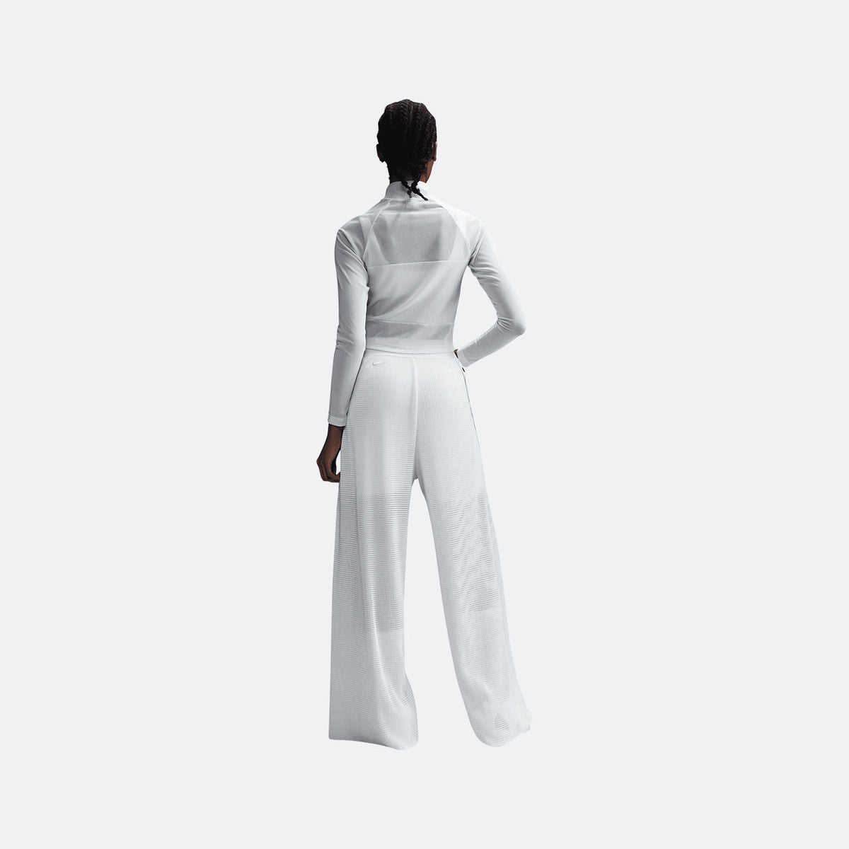 W Nike Kobe L/S Crop Top - Sail