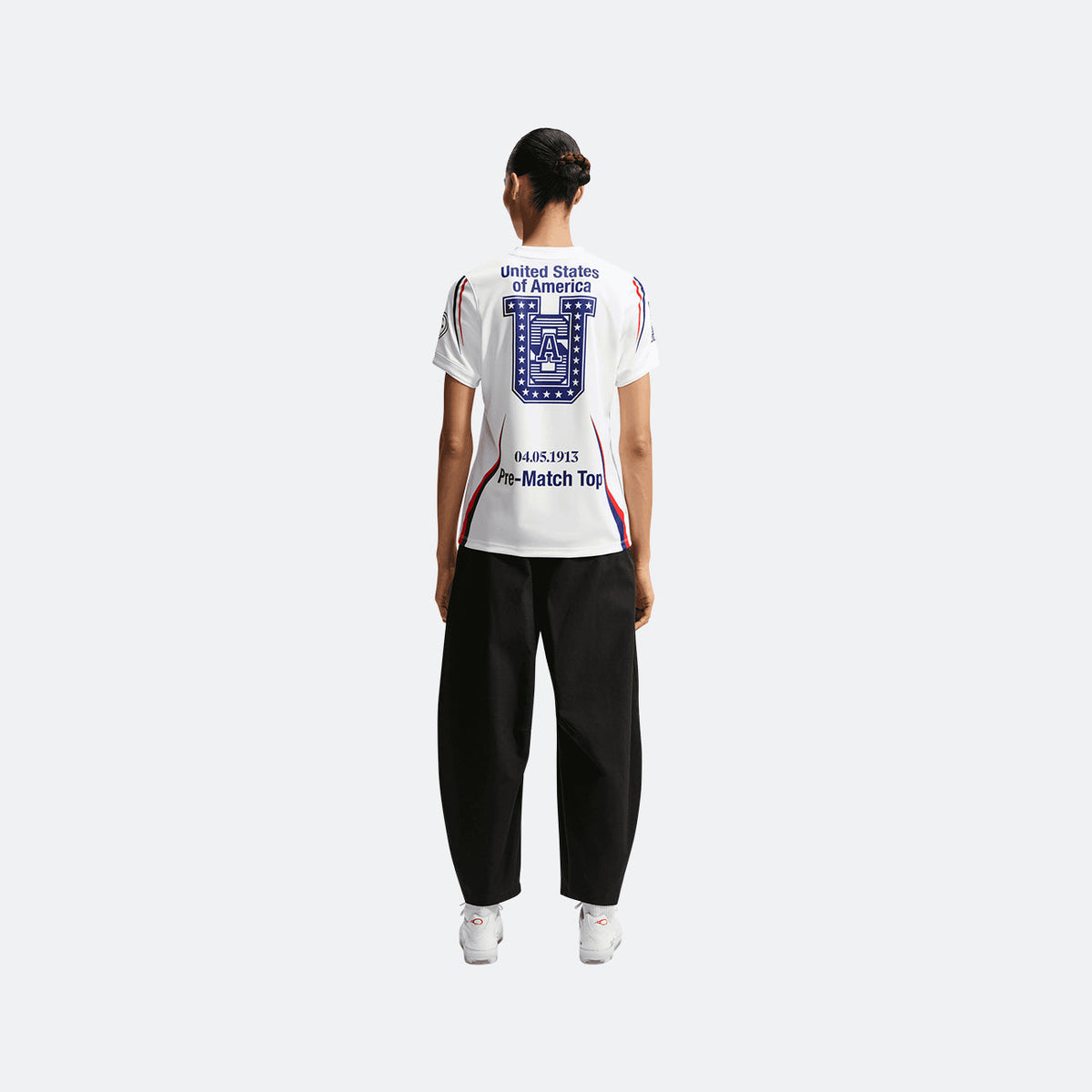 W Nike USA x V.A.A. S/S Soccer Top