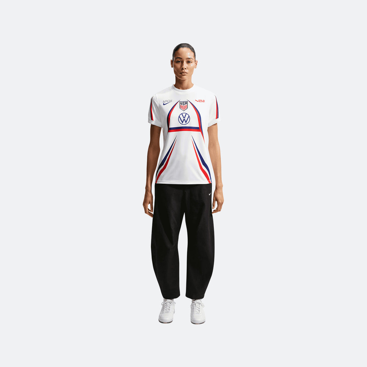 W Nike USA x V.A.A. S/S Soccer Top