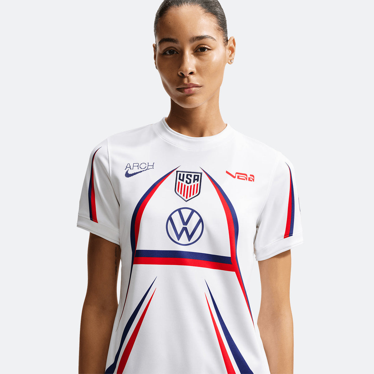 W Nike USA x V.A.A. S/S Soccer Top