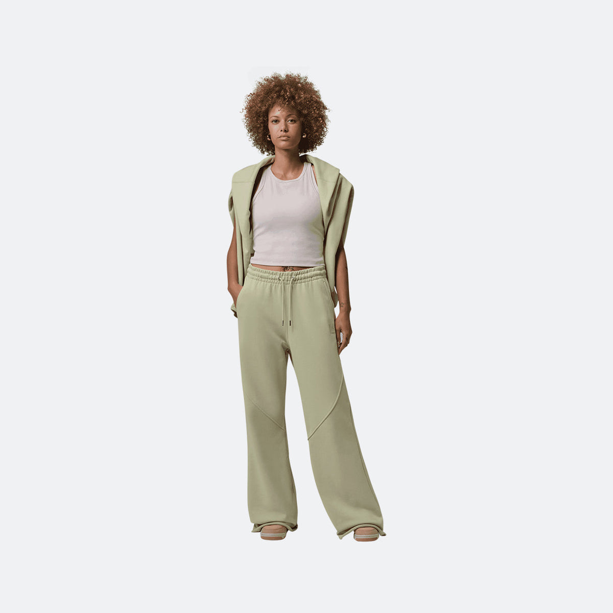 W Jordan Flared Pant - Olive