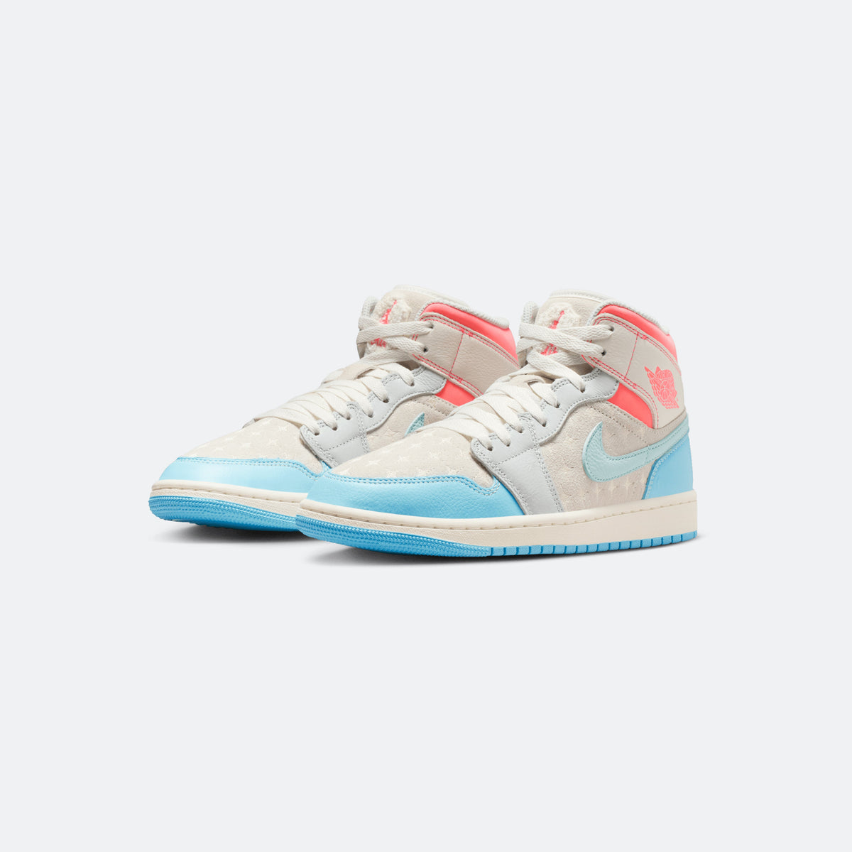 W Jordan 1 Mid "Hot Lava"