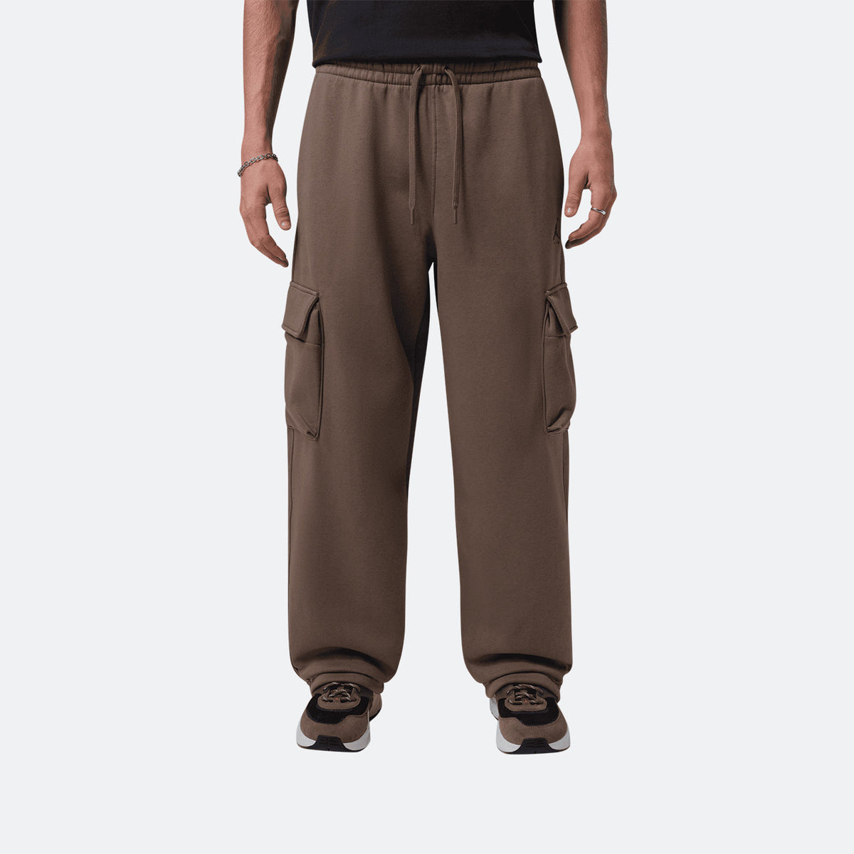 Jordan Brooklyn Oversized Fleece Cargo pant - Palomino