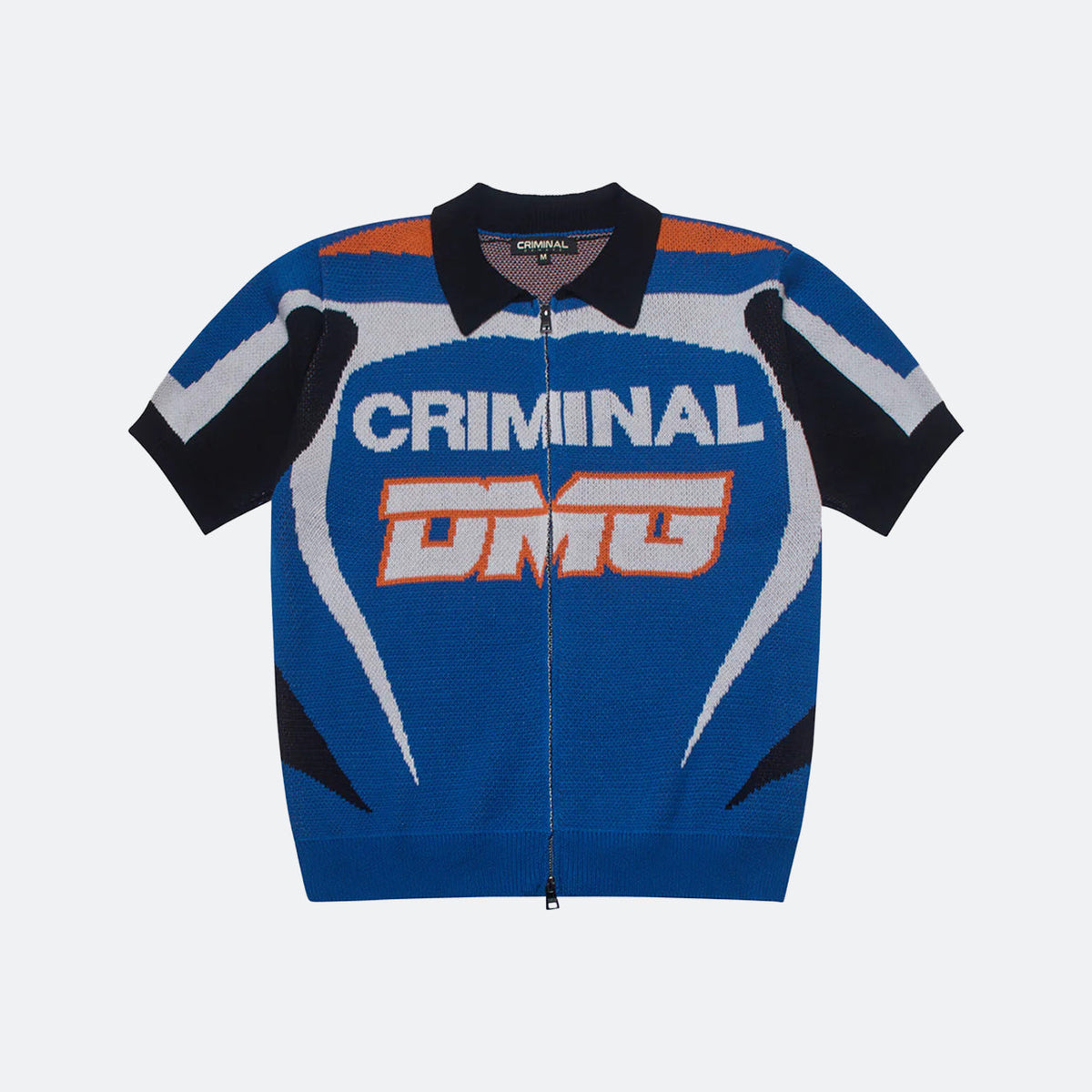 Criminal Damage Racer Short Sleeve Cardigan