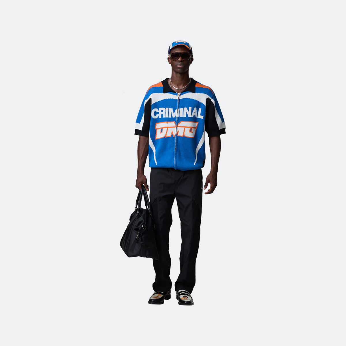 Criminal Damage Racer Short Sleeve Cardigan