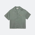 HTG Satin Chest Logo Camp Collar
