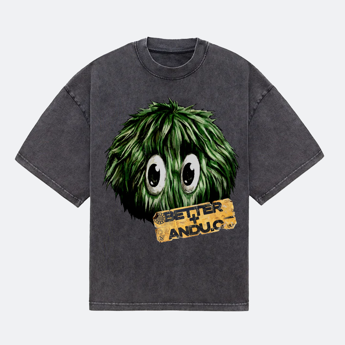 better+ x Andu.C "Fuzzy" Tee