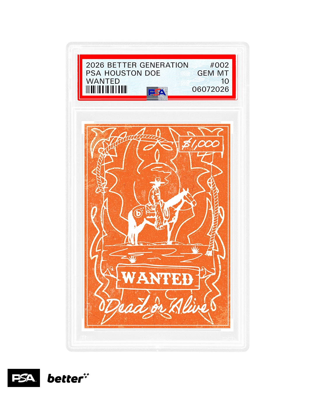better+ x PSA "Wanted" Tee